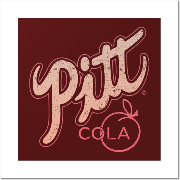 Pitt Cola - vintage Wall Art by MunkeeWear